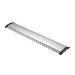 Are you trying to find a way to eliminate cable messes from pet or foot traffic? Here is the perfect solution for you. The aluminum material of this cable cover provides both solid construction and elegant appearance. To prevent the ducting from moving