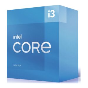 Intel i3-10105 CPU 3.7GHz (4.4GHz Turbo) LGA1200 10th Gen 4-Cores 8-Threads 6MB 65W Graphic 3yrs Comet Lake Refresh