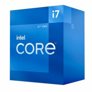 Intel i7-12700 CPU 3.6GHz (4.9GHz Turbo) 12th Gen LGA1700 12-Cores 20-Threads 25MB 65W UHD Graphic 770 Unlocked Retail Box Alder Lake