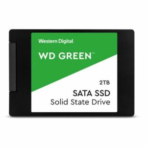 Western Digital WD Green 2TB 2.5”SATA SSD 545R/430W MB/s 80TBW 3D NAND 7mm 3 Years Warranty