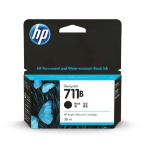 HP 711B 38ml Black Ink Cartridge