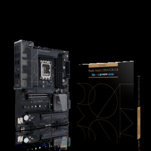 ASUS PROART B660-CREATOR D4 Intel® B660 LGA 1700 ATX motherboard built for creators
