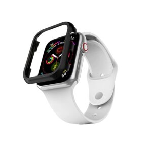 Cygnett ColourShield Apple Watch SE/6/5/4 (44mm) Aluminium Frame - Black (CY2780CPALF)