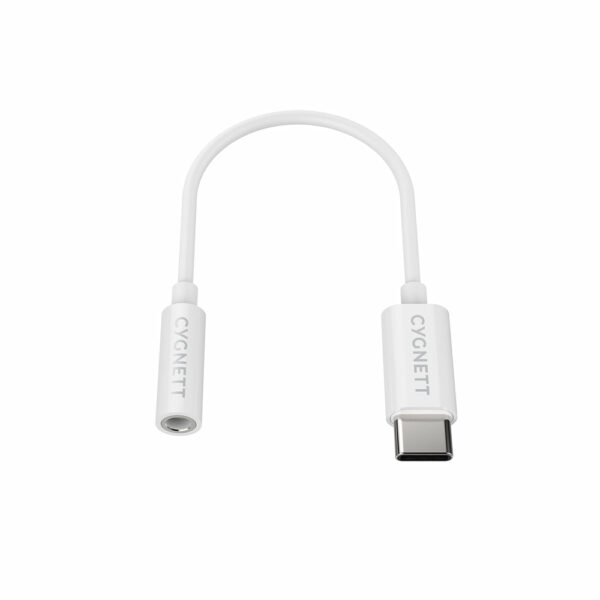 Cygnett Essentials USB-C Audio Adapter - White (CY2867PCCPD)