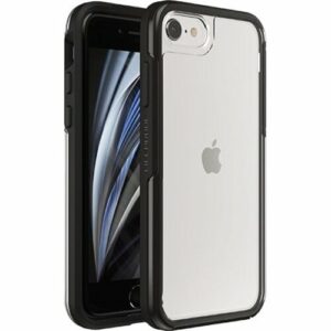 LifeProof SEE Case for Apple iPhone 7/8/SE (2nd gen) - Black Crystal (Clear/Black) (77-83044)