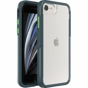 LifeProof SEE Case for Apple iPhone SE (3rd  2nd gen) and iPhone 8/7 - OH BUOY (Clear/Green/Blue) (77-83046)