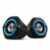 Edifier G1000 Gaming 2.0 Speakers System - Bluetooth V5.0/ USB Audio/ AUX Input/RGB 10 Light Effects/ 10W RMS Power - Black – EDIFIER SPE-G1000-BLACK External Speakers Product Image