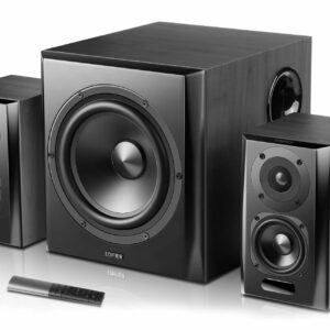 Edifier S351DB 2.1 Bluetooth Multimedia Speakers w/Subwoofer - 3.5mm/Optical/BT 4.1 AptX Wireless Sound/ Remote Control/8inch Booming Subwoofer