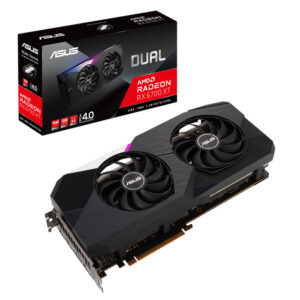 ASUS Dual Radeon RX 6700 XT 12GB GDDR6 is armed to dish out frames and keep vitals in check.