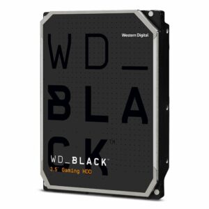 Western Digital WD Black 6TB 3.5" HDD SATA 6gb/s 7200RPM 256MB Cache CMR Tech for Hi-Res Video Games 5yrs Wty