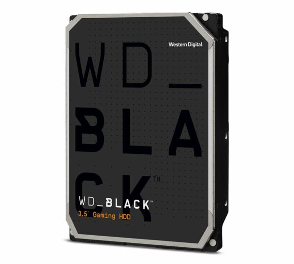 Western Digital WD Black 6TB 3.5" HDD SATA 6gb/s 7200RPM 256MB Cache CMR Tech for Hi-Res Video Games 5yrs Wty
