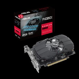 ASUS Phoenix graphics cards pack as much performance as possible into a compact design that offers a wide range of compatibility with small chassis. Limited space begs an efficient cooling system