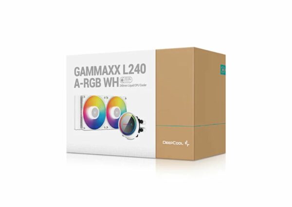 Deepcool GAMMAXX L240 A-RGB WH is equipped with DeepCool’s new standard for liquid cooling systems—Anti-Leak Technology.This new design helps regulate system pressure balance to significantly improve operational safety and minimize leakage risk.