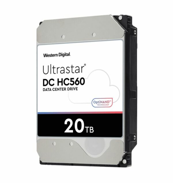 Western Digital WD Ultrastar 20TB 3.5" Enterprise HDD SATA  512MB 7200RPM 512E TCG P3 DC HC560 24x7 Server 2.5mil hrs MTBF 5yrs WUH722020ALE6L4 ( >0F38785)