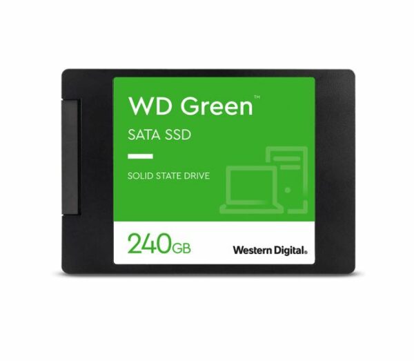 Western Digital WD Green 240GB 2.5" SATA SSD 545R/430W MB/s 40TBW 3D NAND 7mm 3 Years Warranty