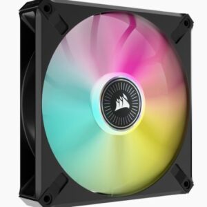 Add another CORSAIR iCUE ML140 RGB ELITE Premium 140mm PWM Magnetic Levitation Fan to your ML RGB ELITE-cooled system