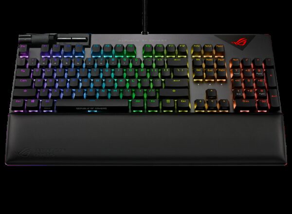 ASUS ROG Strix Flare II gaming mechanical keyboard with 8000 Hz polling rate