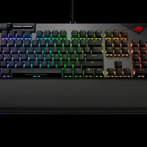 ASUS ROG Strix Flare II gaming mechanical keyboard with 8000 Hz polling rate