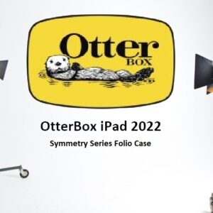 OtterBox Symmetry Folio Apple iPad (10.9") (10th Gen) Case Coastal Evening (Clear/Blue) - (77-89965)
