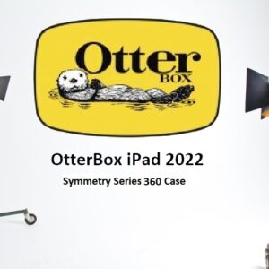 OtterBox Symmetry 360 Elite Apple iPad (10.9") (10th Gen) Case Yale Blue (Blue/Clear) -(77-90369)