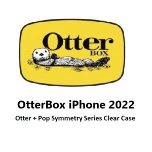 OtterBox Apple New iPhone Pro 6.1" 2022 Otter + Pop Symmetry Series Clear Case - Clear (77-88776)