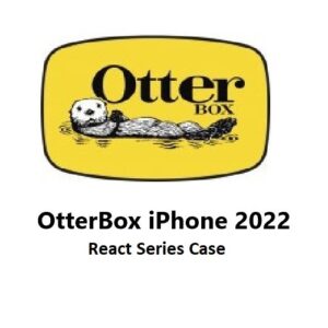 OtterBox React Apple iPhone 14 Plus Case Black Crystal (Clear/Black) - (77-88874)