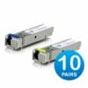 Ubiquiti UFiber1 Gbps Bidirectional Single-Mode SFP Module