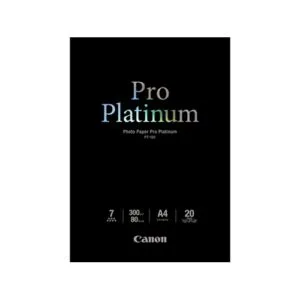 Canon20 SHEETS A4 300GSM PHOTO PAPER PRO PLATINUMPaper & Media