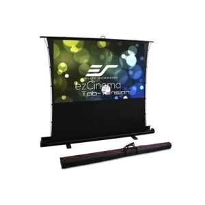 Elite Screens FT90XWV 90 43 Portable Tension Floor Pull Up Projector Screen