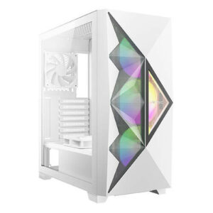 The DF800 FLUX mid-tower gaming case is well equipped with an industry-leading design of advanced ventilation