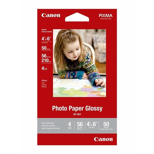 CANON GP7014X6-50 50 SHEETS 210 GSM GLOSSY PHOTO PAPER