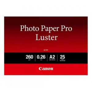 CANON LU101A2 25 SHEETS A2 260GSM LUSTER PHOTO PAPER PROFESSIONAL FINISH
