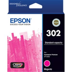 EPSON 302 MAGENTA INK CLARIA PREMIUM FOR EXPRESSION PREMIUM XP-6000