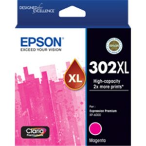 EPSON 302XL MAGENTA INK CLARIA PREMIUM FOR EXPRESSION PREMIUM XP-6000