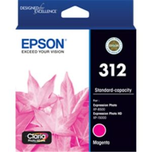 EPSON 312 MAGENTA INK CLARIA PHOTO HD XP-8500 / XP-15000