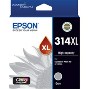 EPSON 314XL GRAY INK CLARIA PHOTO HD FOR EXPRESSION PHOTO XP-15000