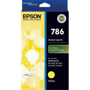 EPSON 786 YELLOW INK CART FOR WORKFORCE PRO WF-4640 WF-4630
