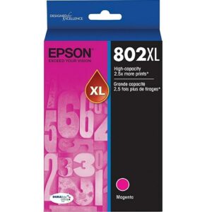 EPSON 802XL MAGENTA INK DURABRITE FOR WF-4720 WF-4740 WF-4745