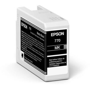 EPSON ULTRACHROME PRO10 INK SURECOLOR SC-P706 MATTE BLACK INK CART