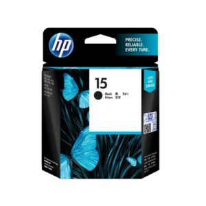HP 15 Original Ink Cartridge for Deskjet 810/812 Officejet v30/v40 Printers 500 Pages Yield Black