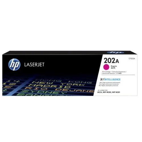 HPHP 202A MAGENTA LASERJET TONER 1.3K FOR M254DW M254NW M280NW M281FDN M281FDWLaser Toner