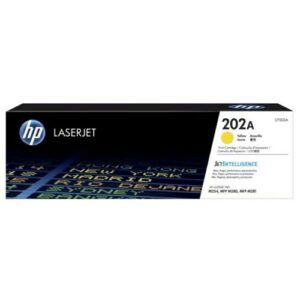 HP 202A Original LaserJet Toner Cartridge for M254DW M254NW M280NW M281FDN M281FDW 1300 Pages Yield Yellow