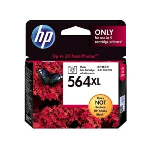 HP 564XL Original Ink Cartridge for Photosmart D5400/D7500 & C6300 Printer Series 390 Pages Yield Photo Black