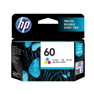 HP 60 Original Ink Cartridge for HP Deskjet D2500/D2530/F4200 Printer Series 165 Pages Yield Tri-color