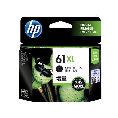 HPHP 61XL BLACK INK 480 PAGE YIELD FOR DJ 3000 & AIO 3050InkJet Cartridges