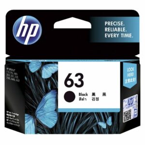HP 63 BLACK ORIGINAL INK CARTRIDGE