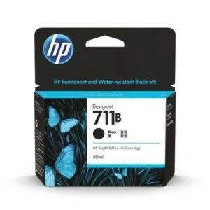 HP 711B 80ml Black Ink Cartridge