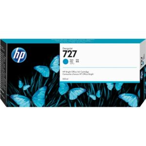 HP 727 300-ml Cyan Designjet Ink Cartridge