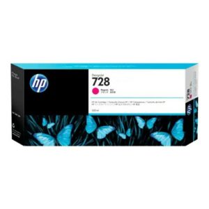 HP 728 DesignJet Ink Cartridge for T730 and T830 MF Printer Series 300mL Magenta