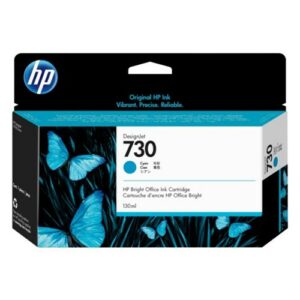 HP 730 DesignJet Ink Cartridge for T1700 Printer Series 130mL Cyan